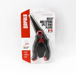 Rapala RCD 6 Inch Mag Spring Split Ring Pliers RCDMPS6 (2829) - Picture 1 of 5