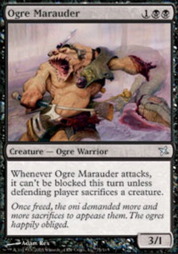 4x Ogre Marauder ~ Lightly Played Betrayers of Kamigawa MTG Magic x4 4 UltimateM - Image 1 of 1