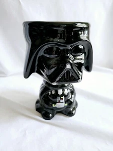 Star Wars Darth Vader Black Ceramic Goblet Cup Coffee Mug By Galerie - Picture 1 of 4