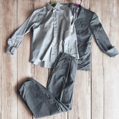 男式复古 Sanlorenzo 套装西装外套裤子衬衫复古迪斯科加拿大  — 第 1/4 张图片