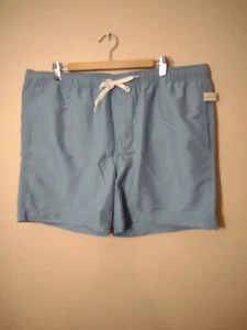 Costume da bagno uomo Nordstrom 1901 taglia XL NUOVO con etichetta classico Preppy $50 prezzo consigliato Lt blu - Foto 1 di 5