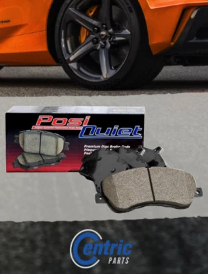 For 2000-2001 Acura Integra Brake Pads Rear Replacement Centric Posi Quiet New - Image 1 of 4