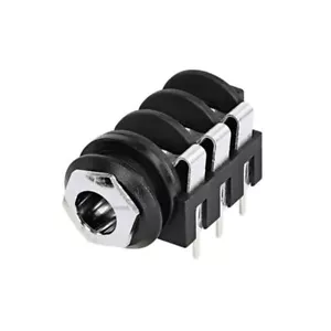 Neutrik NMJ6HCD2 1/4" Stereo-Buchse, geschaltet mit Chrom-Hülse - Bild 1 von 1