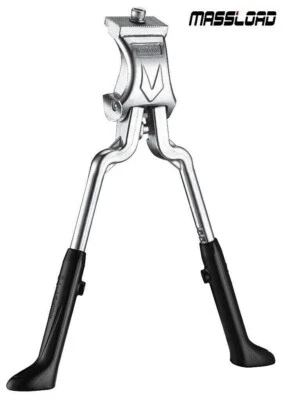 Bicicleta Doble Pata de Cabra Ajustable 24" 26" 28" Resistente Plateado CL-KA54 Foto 1 de 4