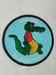 TOPPA PATCH VFP-63 VC-61 PHOTOGRAPIC SQUADRON  ALFAGATORS US NAVY COCCODRILLO  - Picture 1 of 1