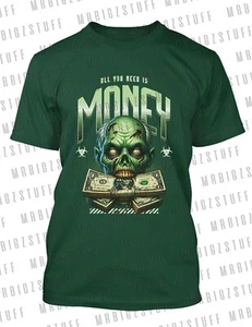 Shirt To Match J's 4 Oxidized Green Sneaker Matching Tee Sneakerhead Zombie - Picture 1 of 2