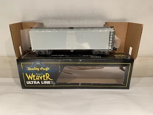 WEAVER 3-RAIL UNDECORATED 40’ WOOD SIDE REEFER CAR O SCALE WOODSIDE REFRIGERATOR - Picture 1 of 3