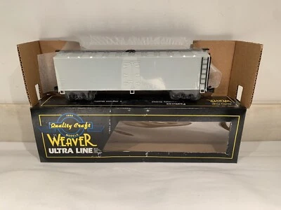 WEAVER 3-RAIL UNDECORATED 40’ WOOD SIDE REEFER CAR O SCALE WOODSIDE REFRIGERATOR - Image 1 of 3