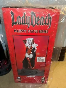 Lady Death Majestic Statue Serie scharlachrote Edition 1/6 Maßstab limitierte Auflage 300 - Bild 1 von 10