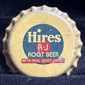 Vintage Hires R-J Root Beer Original Bottle Cap Cork Back NICE! #391 - Picture 1 of 19