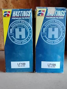 Lot of (2) NEW Hastings LF109 Oil Filters - Picture 1 of 2