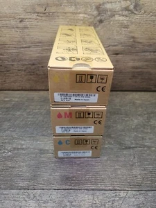 3X New Genuine Dell 2150 & 2155 Series Cyan Magenta Yellow Toner 769T5 2,500 Pgs - Picture 1 of 2