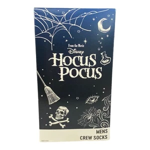 Disney Hocus Pocus 2 Pair Unisex Crew Socks In Gift Box Size 10-13 NWT - Picture 1 of 4