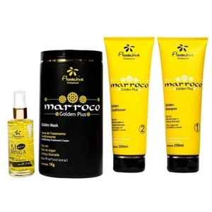 FLORACTIVE PROFISSIONAL Marroco Shampoo & Conditioner 250Ml With Gloden Mask 1Kg - Picture 1 of 9