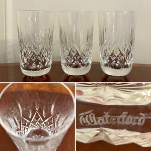 Juego de 3 vasos de cóctel Waterford Crystal Lismore 12 oz fondo redondo Highball - Imagen 1 de 12