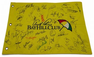 2013 Arnold Palmer Invitational Bay Hill Club Pin Flag PGA Golfer Autographed - Picture 1 of 16