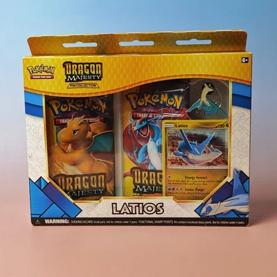 LATIOS PIN COLLECTION POKEMON - 2018 DRAGON MAJESTY - ENGLISCH OVP - Bild 1 von 4