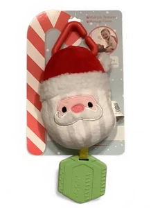 Sunny Day Santa Clause Chime Teether Baby Toy Sz 3 Months & Up NWT - Picture 1 of 2