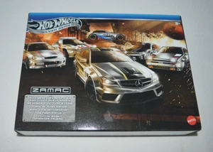 2025 HOT WHEELS - SILVER SERIES ZAMAC 6 CAR SET NIB - Picture 1 of 4