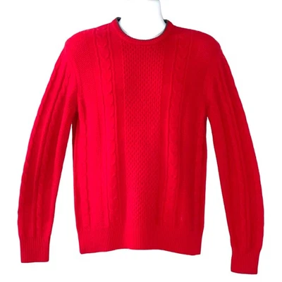 Suéter tejido con cable de lana Joe's Jeans Drew talla mediana nuevo con etiquetas Foto 1 de 4