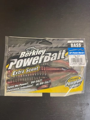Berkley Powerbait 10" Power Worm SMTWA10 6ct muchos colores nuevo en paquete Foto 1 de 2