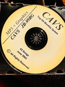 Rare Karaoke CAVS Top Hit Monthly MP3+Graphics JB-99RG 52 Songs June 2003 CD - Picture 1 of 1