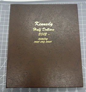 2012-16 Complete P, D, S & S Silver Kennedy Half Dollar Set In Dansco 8167 Album - Picture 1 of 17