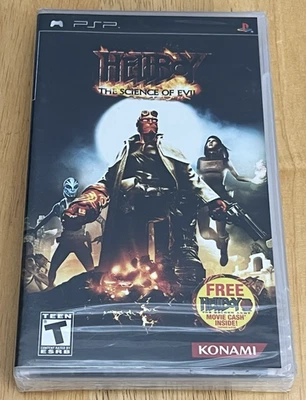 Hellboy: The Science of Evil Sony PSP Video Game 2008 Factory Sealed! Unopened! - Image 1 of 4