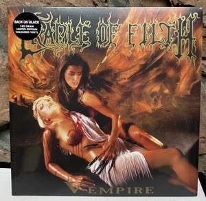 NEW Cradle Of Filth V Empire LP Vinyl Record 2011 Black On Black Vinyl Vempire - Picture 1 of 10
