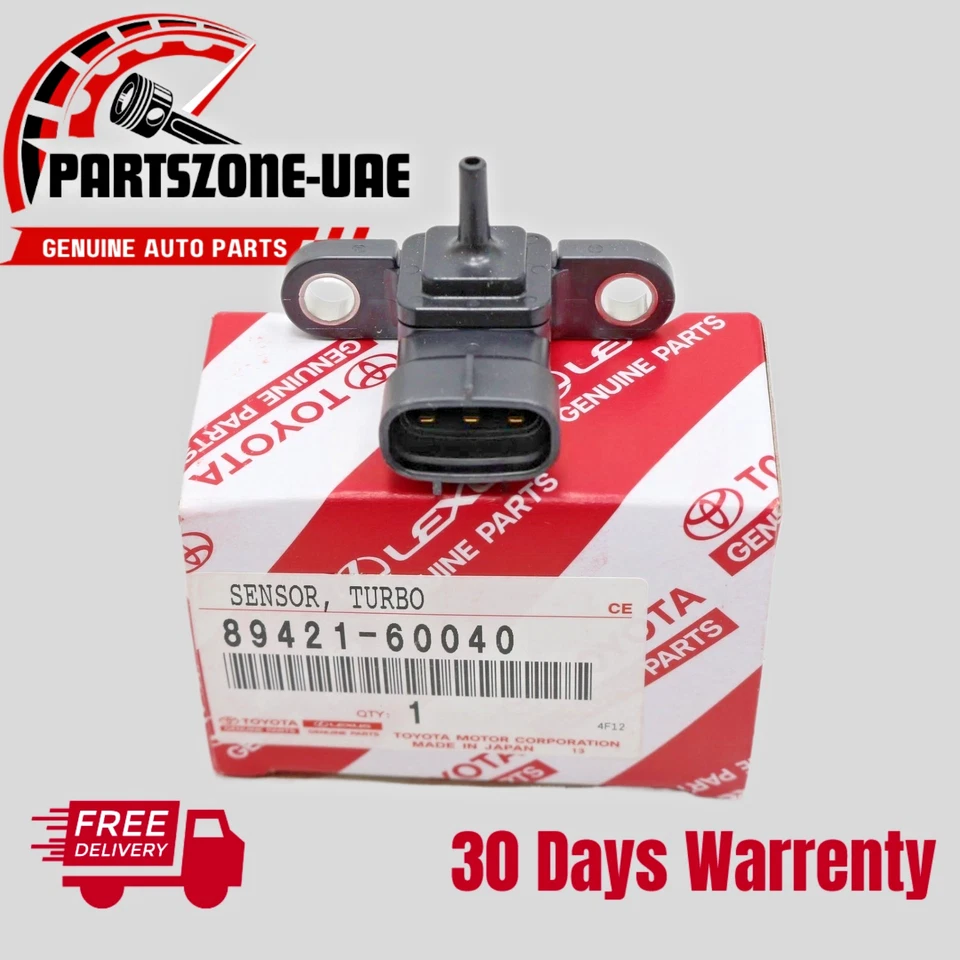 89421-60040 Genuine Toyota Land Cruiser Turbo Pressure Sensor OEM - Image 1 of 1