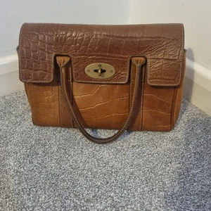 Vintage MULBERRY Ledbury In Congo Tan Leather VGC - Picture 1 of 11
