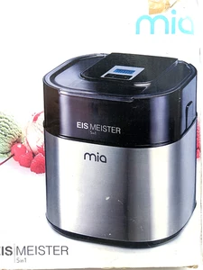 Mia 5-in-1 Eismaschine Eiszubereiter +Löffel Kühlbehälter Sushies Frozen Yogurt - Bild 1 von 5