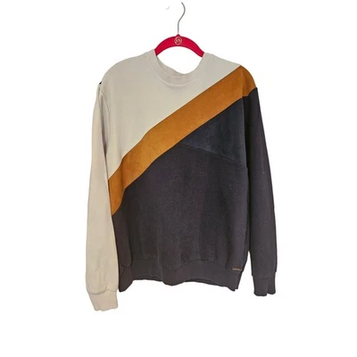 Sean John Hombre Jersey Sudadera Grande Color Bloque Gamuza y2k Retro 311 Foto 1 de 4