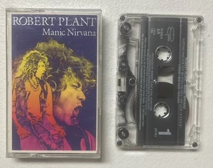 Robert Plant - Manic Nirvana (Cassette, 1990, Es Paranza Records) Tested - Picture 1 of 3