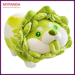 Peluche cane verdura giapponese carino 26 cm 1 pz cavolo cinese creativo - Foto 1 di 24