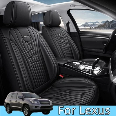5-Seat full Set PU Leather Seat Cover For Lexus ES350 RC350 RX350 LX570 UX200 - Image 1 of 4