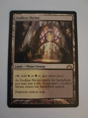 Godless Shrine LP Magic the Gathering Gatecrash MTG - Image 1 of 4