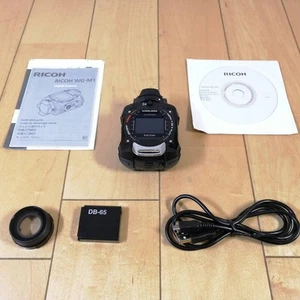 Operation Confirmed Ricoh Waterproof Action Camera Wg-M1 Popular Black - Picture 1 of 10