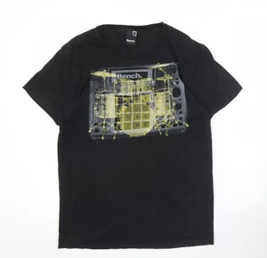 Bench Herren T-Shirt schwarz Grafik Band Musik Gr. M kurzarm - Bild 1 von 12