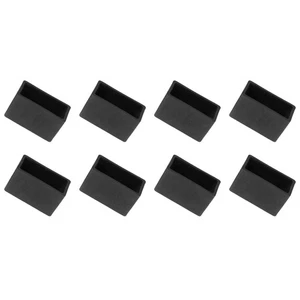 Coprigambe per Sedia (40x20mm) 8pz,Rettangolare PVC Piedini per Mobili Protezione Pavimento - Foto 1 di 5