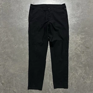 Lululemon Commission Slim-Fit Hose Warpstreme Chino Herren 34 x 30 schwarz - Bild 1 von 10