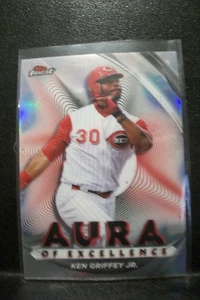 KEN GRIFFEY JR 2022 Topps Finest Aura of Excellence Refractor #KG Reds - Imagen 1 de 1