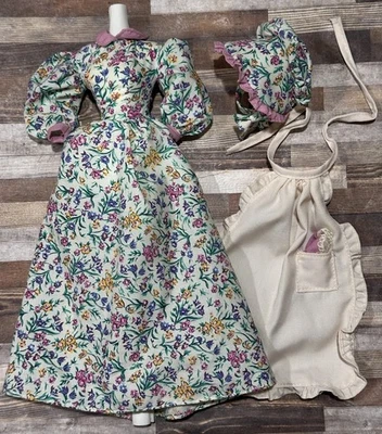 Roupas vintage da Barbie: conjunto de moda Western Frontier/Pioneer/Prairie 🌻 - Imagem 1 de 4