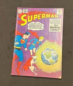 Superman Comic Heft 144 "Waisen im Weltraum" April 1961 DC Comics sehr guter Zustand - Bild 1 von 3