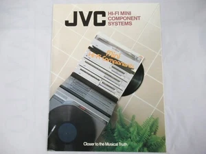 JVC HiFi Mini Component systems Mini55 Mini30 Original Catalogue brochure Japan - Picture 1 of 8