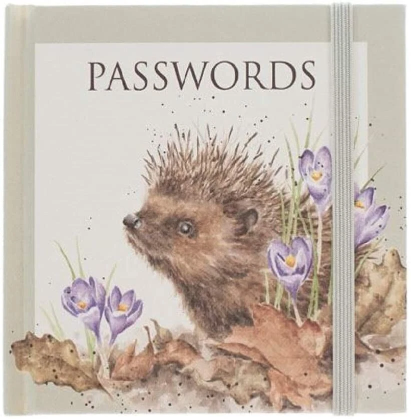 Wrendale Designs PWB001 Passwords Book