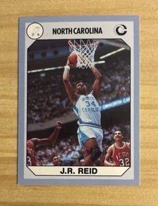 J.R. REID 1990 NORTH CAROLINA TAR HEELS COLLEGE CARD # 63 - Bild 1 von 2