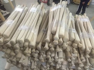 31" Wooden Blem Baseball Bats (Sold In Bundles Of 9) FREE SHIPPING! - Picture 1 of 6