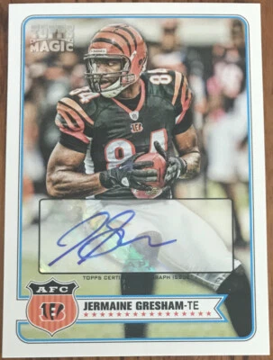 2012 Topps Magic Autographs Jermaine Gresham #265 Cincinnati Bengals - Image 1 of 2