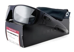 Nuevas gafas de sol Oakley CRANKSHAFT POLARIZADAS | Lente de iridio negro mate/negro - Imagen 1 de 5
